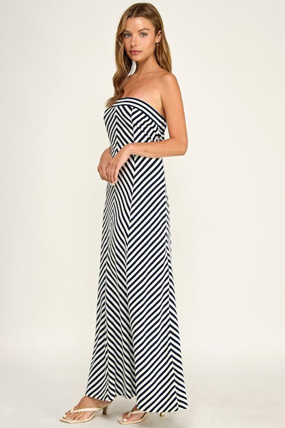 Balboa Stripe Dress - The Giving