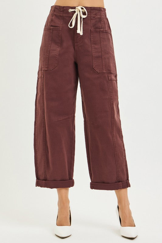 Brown Sugar Barrel Denim