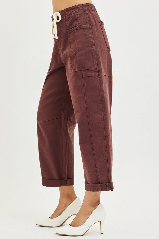 Brown Sugar Barrel Denim