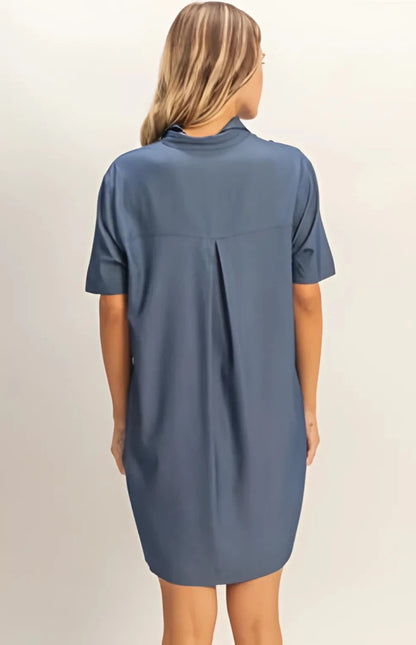 Casual Short Sleeve Dress - The Giving