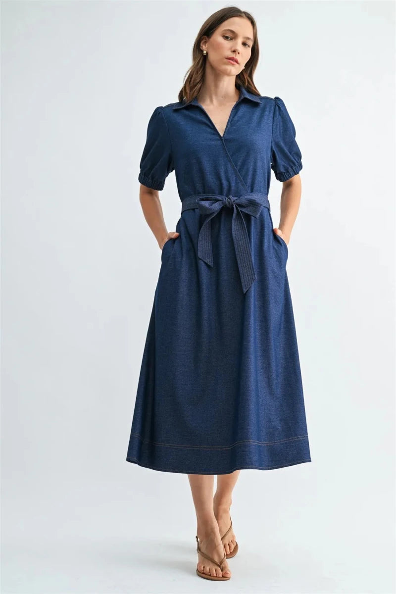 Daphne Denim Dress - The Giving