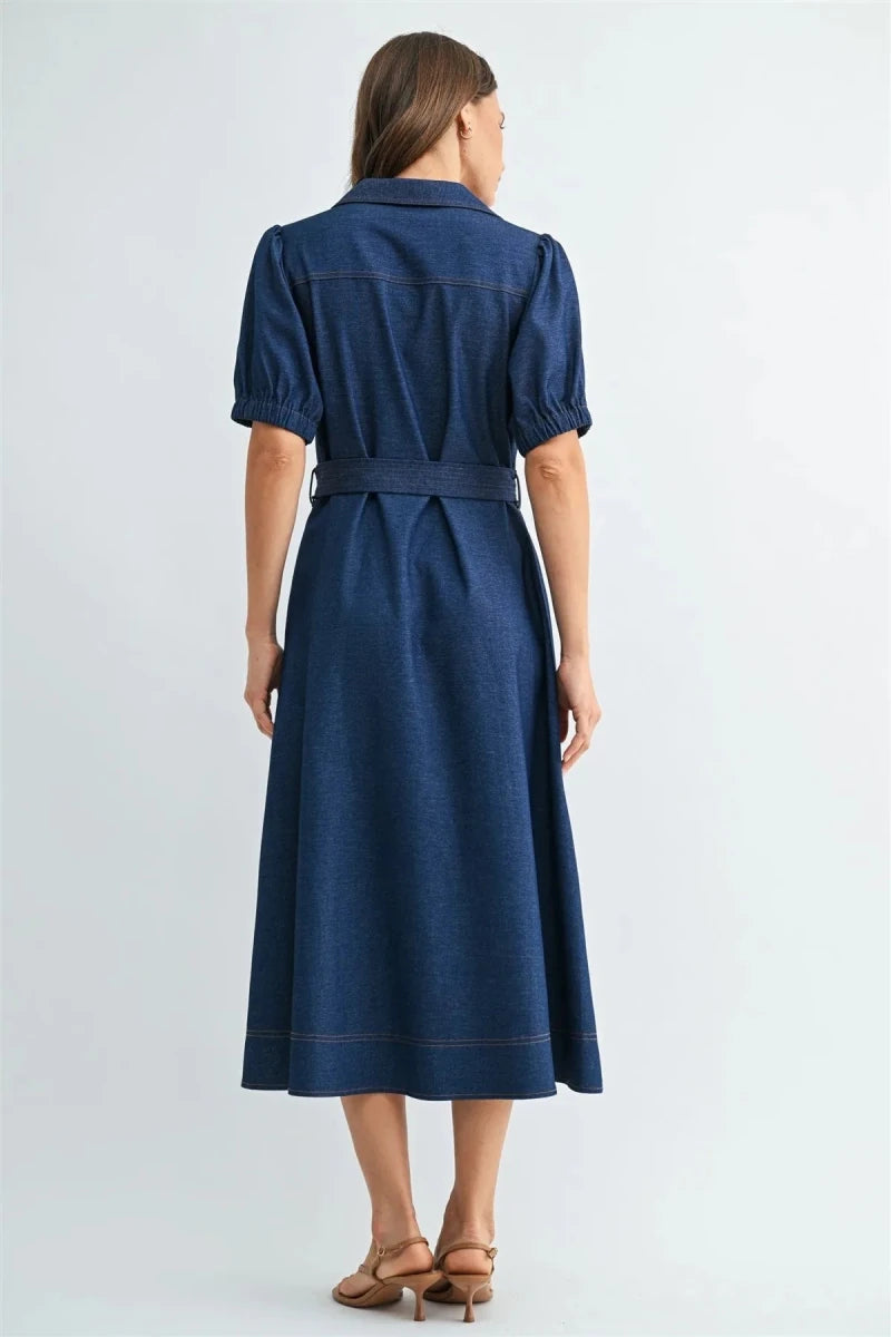 Daphne Denim Dress - The Giving