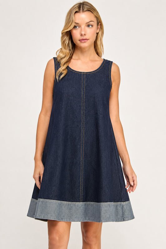Dariah Denim Dress - The Giving