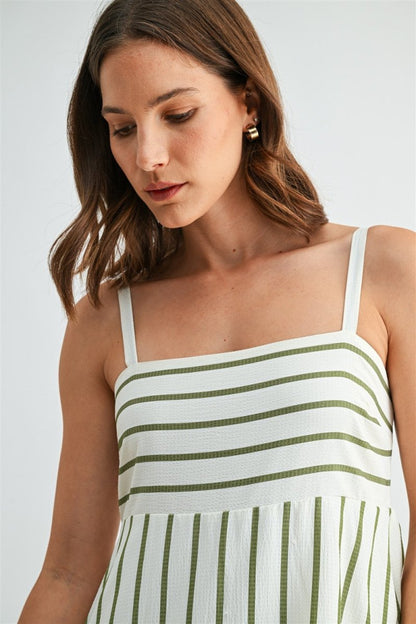 Day Glam Striped Dress - The Giving
