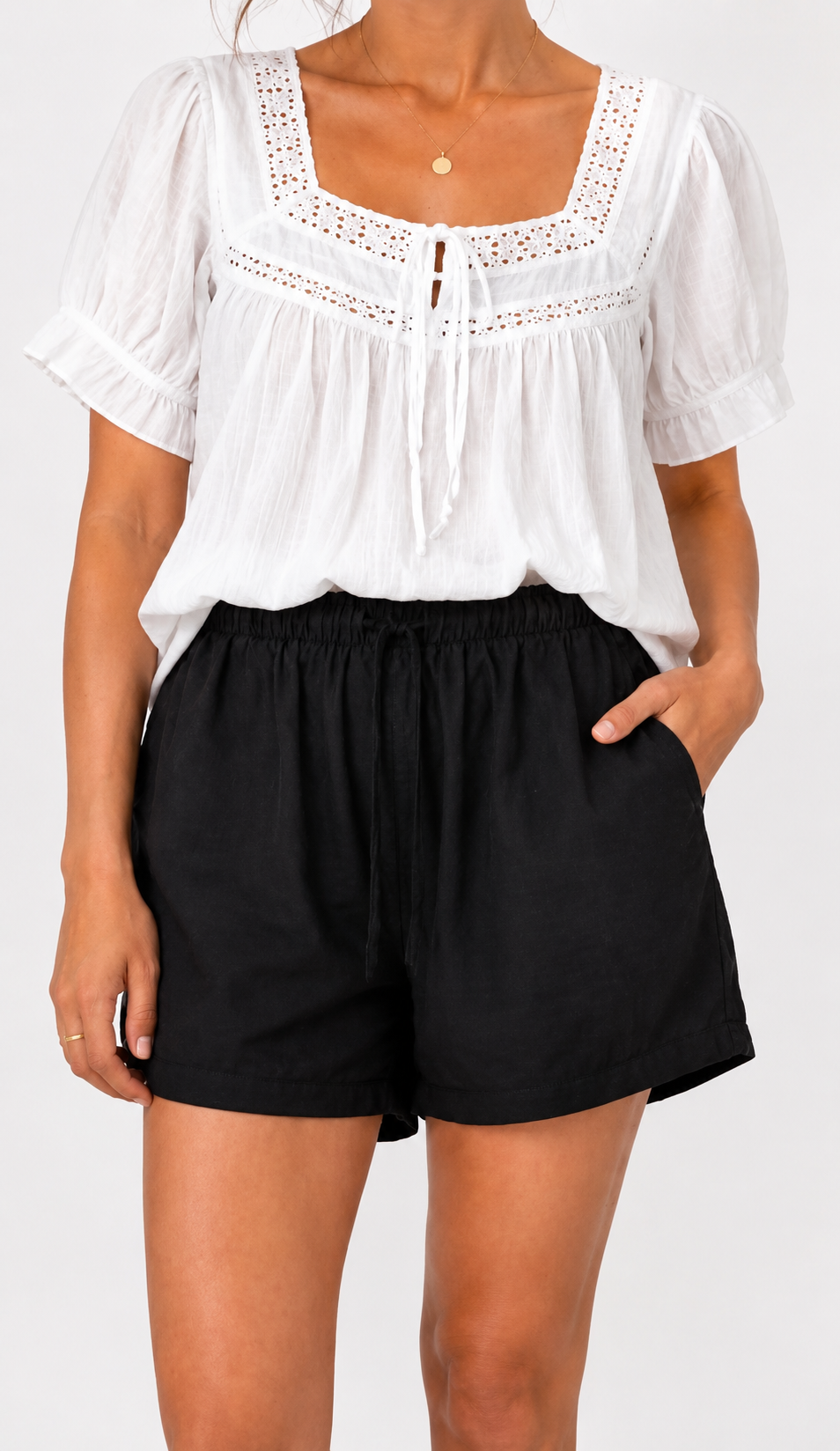 Celine Linen Shorts