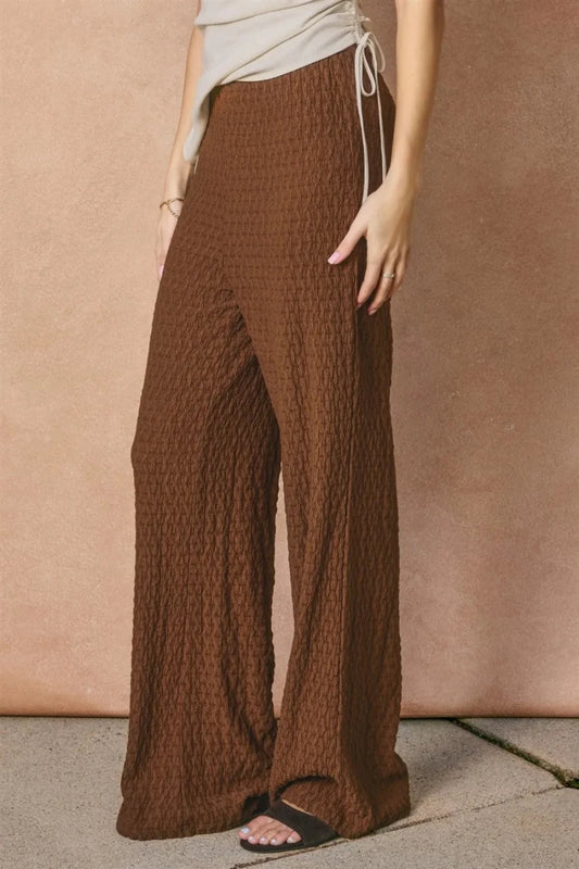 Espresso Woven Pants - The Giving