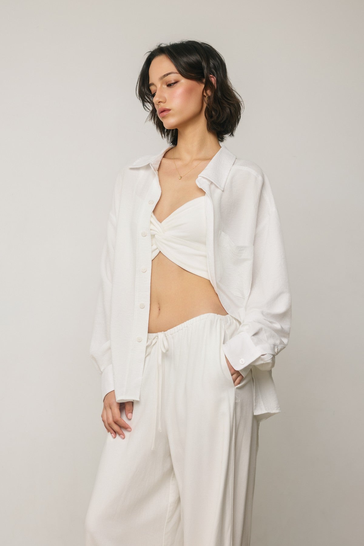Shiloh Linen Top