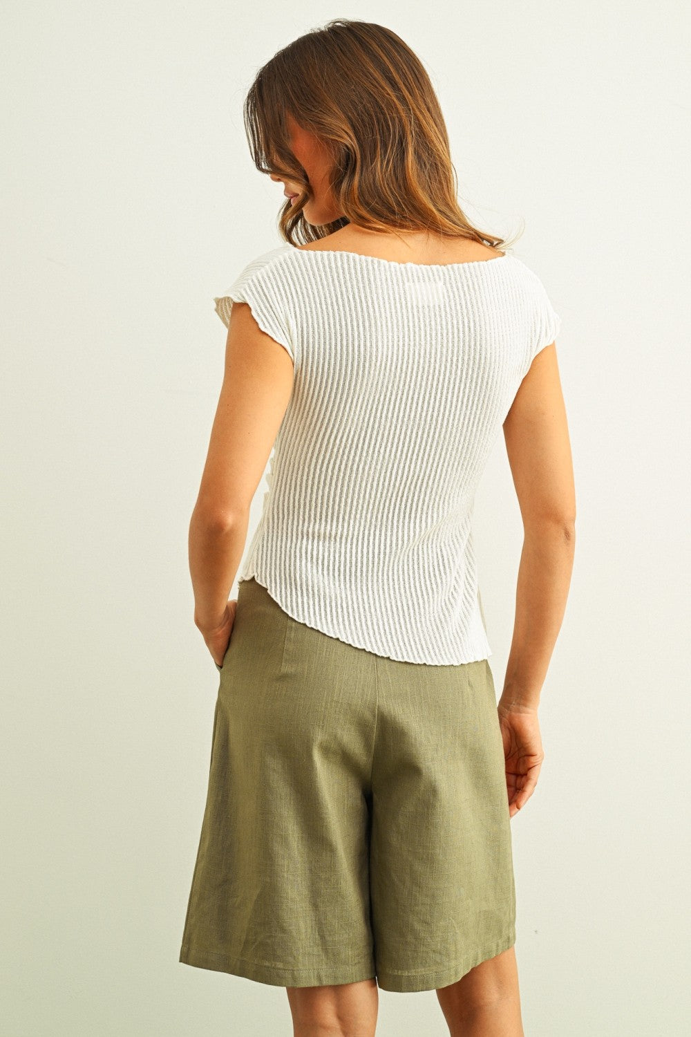 Grazia Ribbed Top