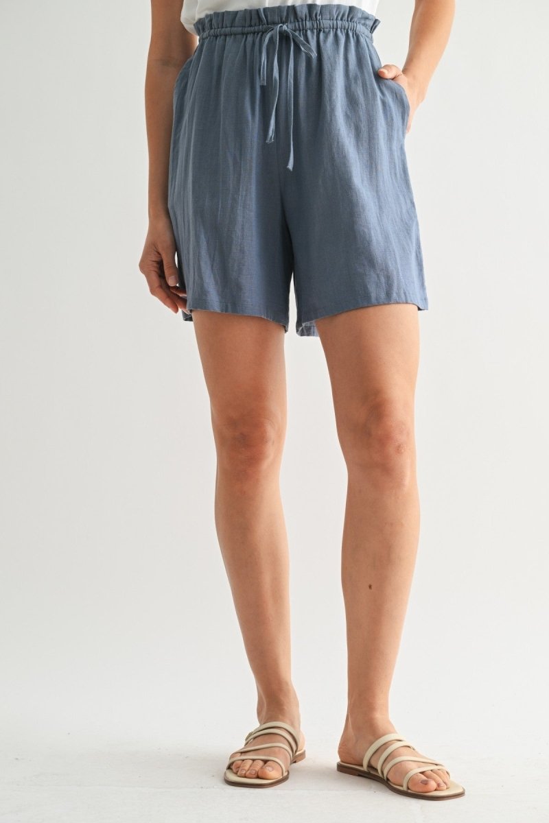 Helena Drawstring Everyday Shorts - The Giving