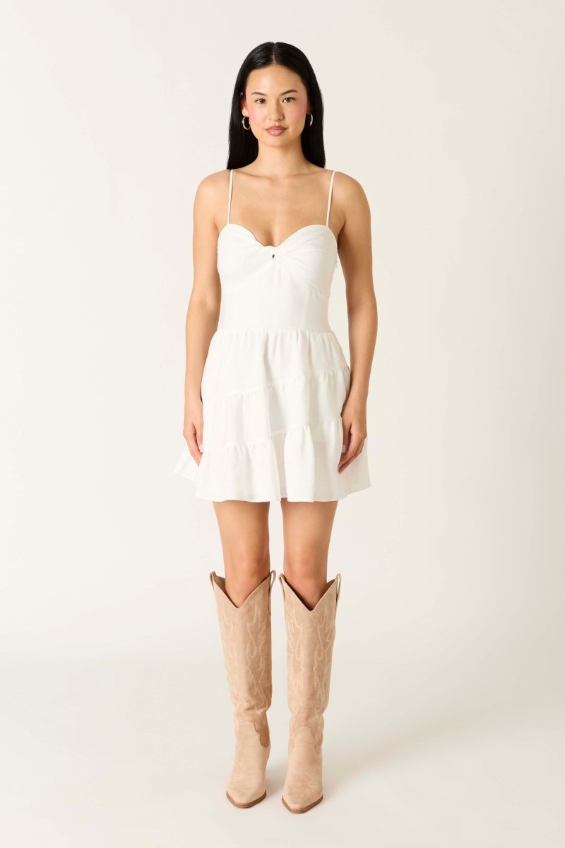 Jasmine Spaghetti Strap Mini Dress - The Giving
