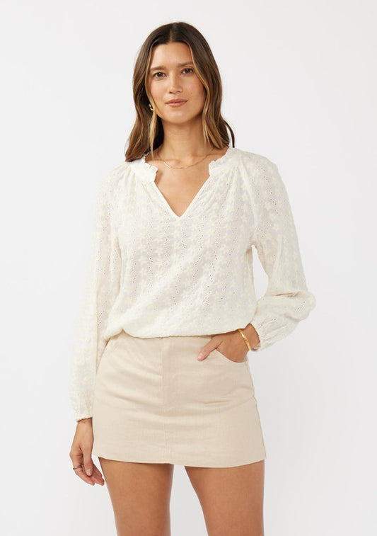 Karina Eyelet Blouse