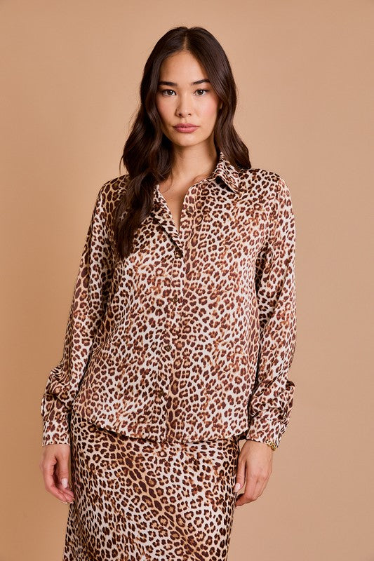 Leopard Print Top