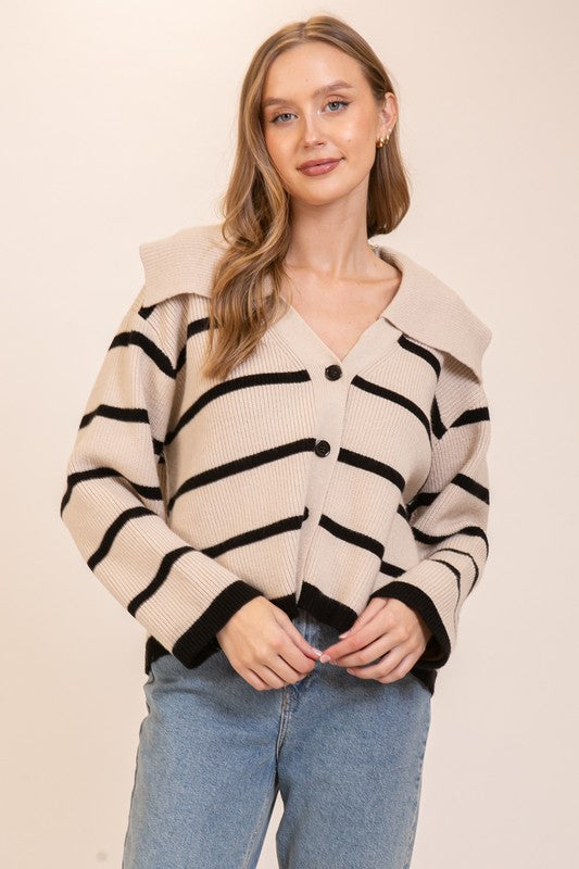 London Stripe Sweater