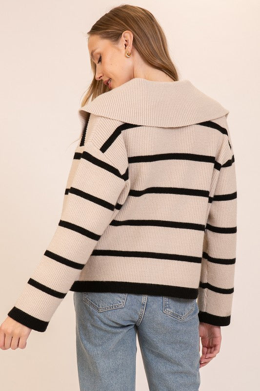 London Stripe Sweater