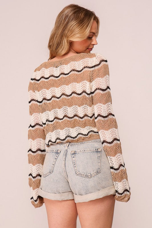 Maleah Cropped Sweater