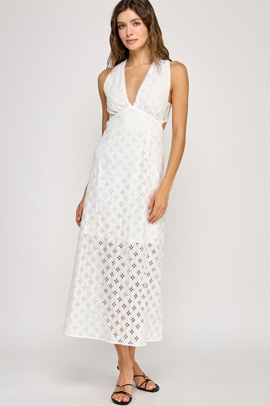 Marisol Cotton Midi Dress