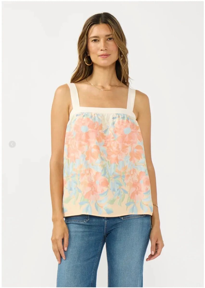 Miranda Floral Tank Top - The Giving