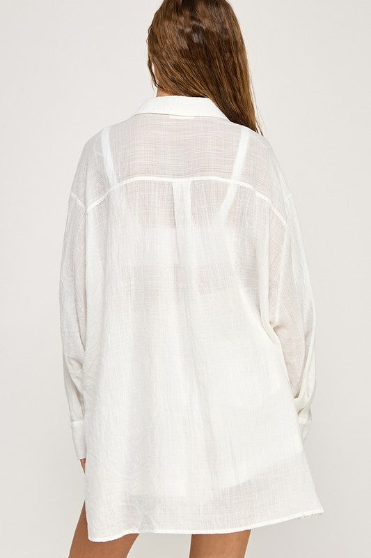 New White Button Up