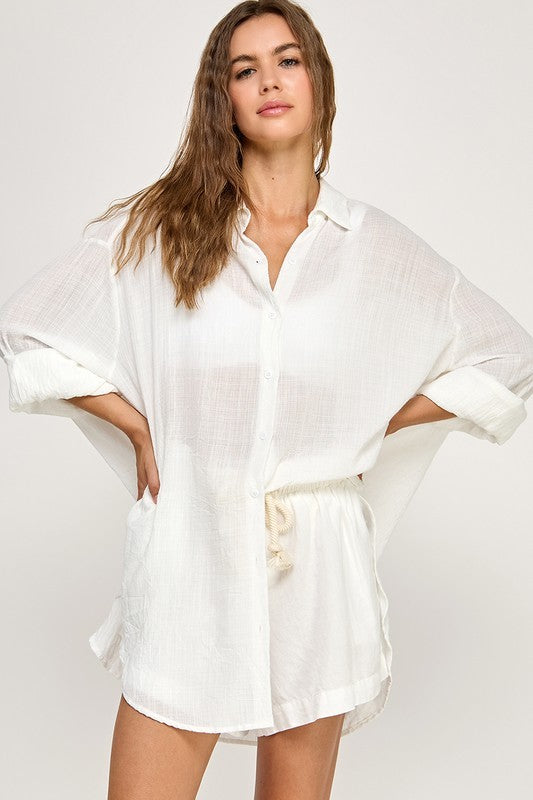 New White Button Up