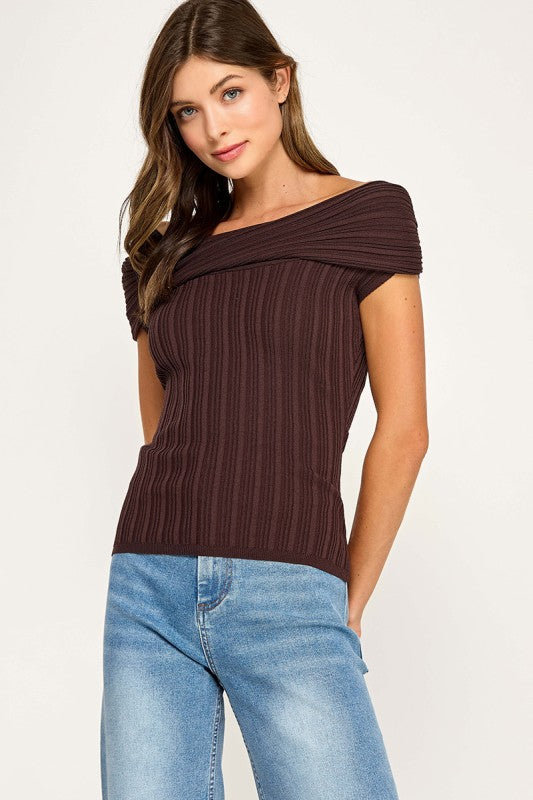 Ocaso Textured Top