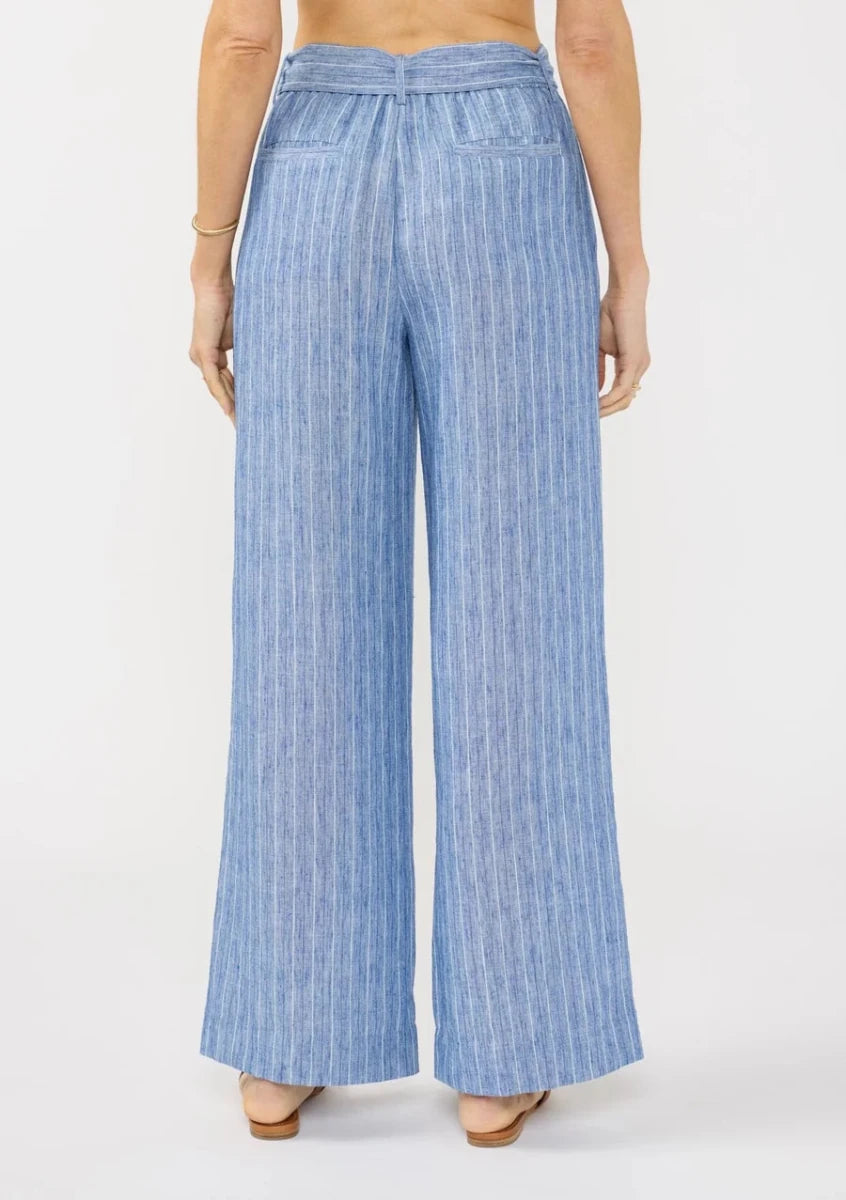 Opal Striped Leg Pant - The Giving
