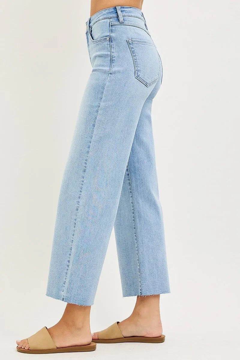 Risen Wide Leg Jeans - The Giving