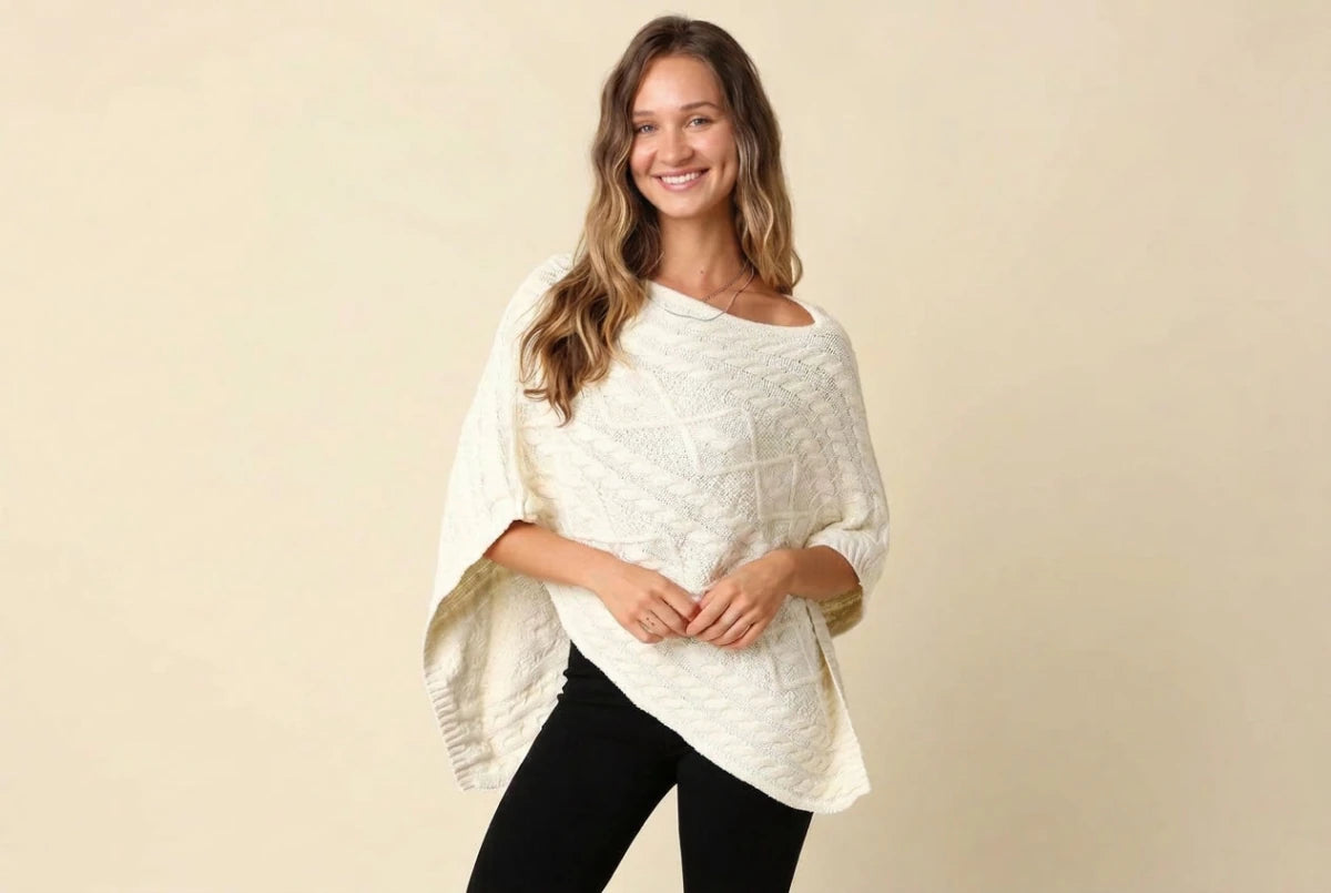 Seashore Poncho - The Giving