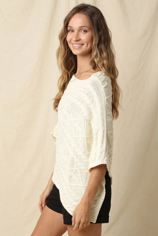 Seashore Poncho - The Giving