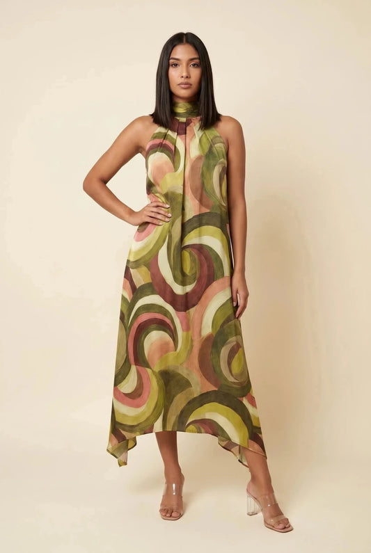 Sedona Getaway Midi Dress - The Giving
