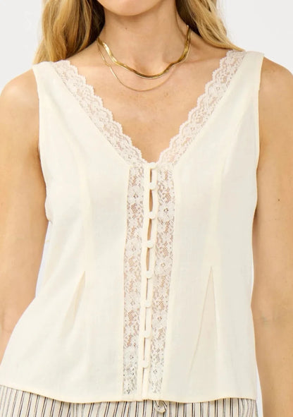 Shaina Button Down Top - The Giving