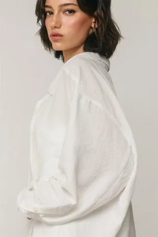 Shiloh Linen Top - The Giving