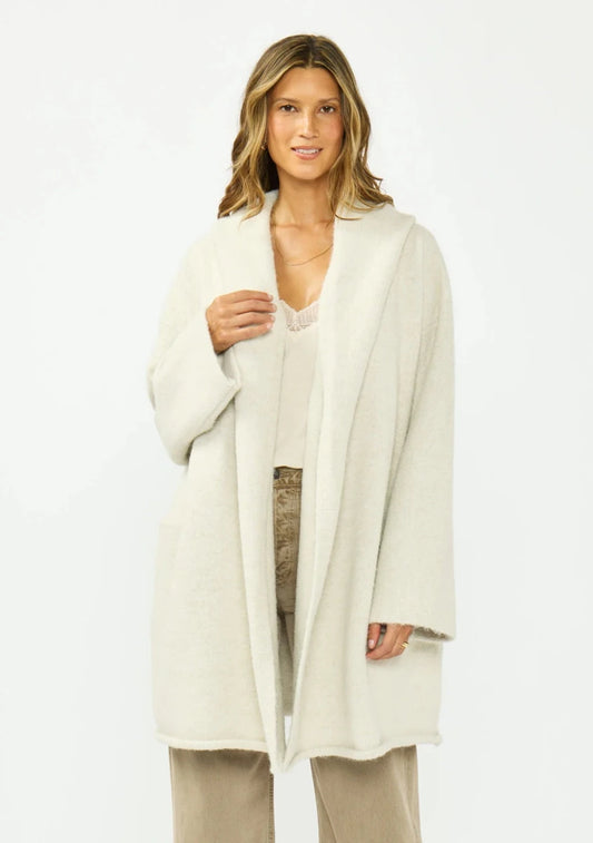 Snowy Daydream Coat - The Giving