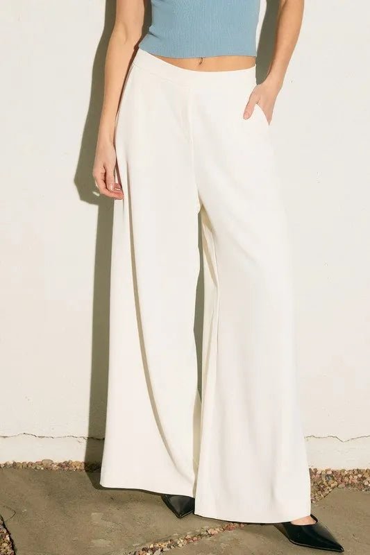 Stella Wide Leg Pants - The Giving