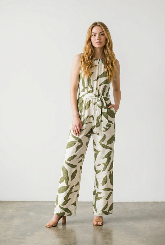 Alba Jumpsuit- Green