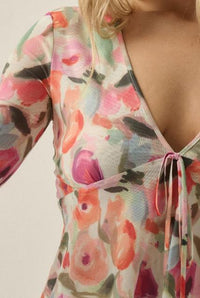 Flora Ruffle Blouse